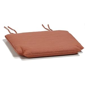 Armchair Cushion - Dupione Papaya by 