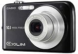 Casio EXILIM EX-Z1050 Digitalkamera (10 Megapixel, 3-fach opt. Zoom, 2,6" Display) in schwarz