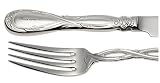 Ricci Regale Polished 20-Piece Stainless Flatware Set, Service for 4