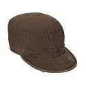 Vintage Fatigue Cap, Brown - Available in Various Sizes