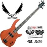 Dean Vendetta XM Transparent Black Satin (VNXM-TBKS) Electric Guitar Kit with Gig Bag - Includes: Dean Guitar Cable, Planet Waves Guitar Strap, Planet Waves 12-Pick Shredder Pack, Ultra Stand & TKL Gig Bag