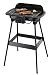 Severin PG8516 Barbecue Grill mit Regler + Standfuß + Windschutz