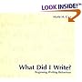 What Did I Write?: Beginning Writing Behaviour