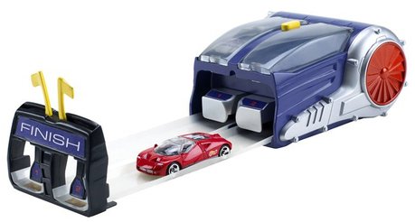 Hot Wheels G7838 - Roll up Piste, über 2 Meter lang mit Startrampe