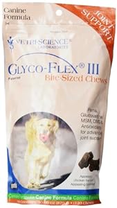 Glyco-Flex III Soft-Chews for Dogs, 120-Count