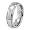 Polished Grooved Tungsten Carbide Ring (7.0 mm)- Size 8.0