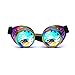 FIRSTLIKE Rainbow Kaleidoscope Goggles Victoria Clothing Steam Punk Accessories Laser