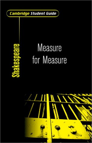 Cambridge Student Guide to Measure for Measure (Cambridge Student Guides)