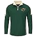 NHL Minnesota Wild Men's Status Inquiry Fashion Tops, Dark Green/Natural, Large