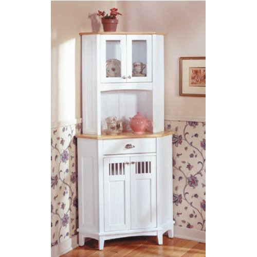 Nantucket Buffet / Hutch, WHITE
