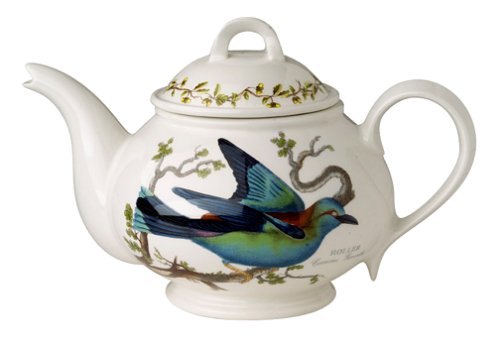 Portmeirion Birds of Britain Serveware Teapot 2.5Pt (Romantic Shape)