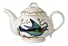 Portmeirion Birds of Britain Earthenware 2-Pint Medium Teapot