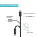Maxcury [5-Pack] Premium Micro USB Cables in Assorted Lengths (3.3ft & 1ft) High Speed USB 2.0 Sync and Charge Cables for Samsung, Nexus, LG, Motorola, Android Smartphones and More (Black)