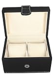 Cobra - AEPU2MN - Coffret 2 Montres avec Vitre - Caoutchouc Noir