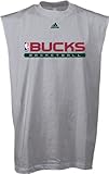 Milwaukee Bucks Adidas True Court Practice Sleeveless T-Shirt