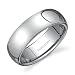 Classy 7 mm Dome Style Comfort Fit Mens Tungsten Wedding Band Ring Size 11.5