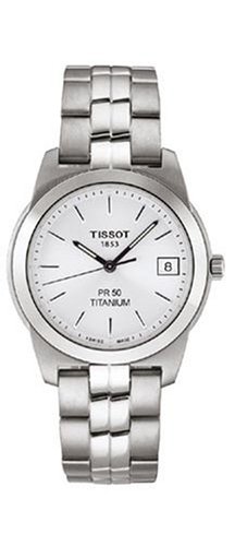 Tissot Men's T-Classic PR50 Titanium Watch #T34.7.481.31