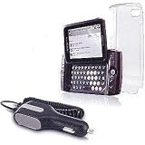 41CXZ5aKsgL. SL160  OEM T Mobile Sidekick LX (2009) 3 Pack (Clear Cover, Screen Protector & Car Charger)