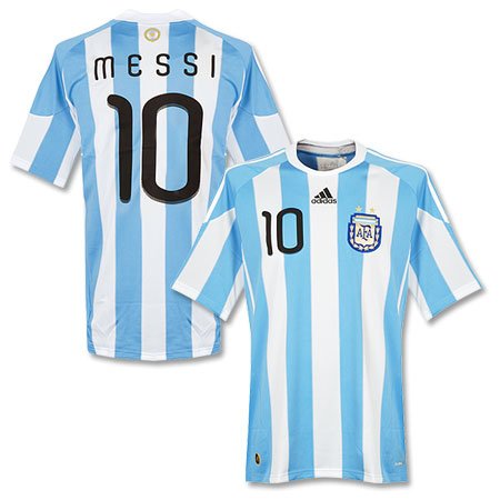 Official Messi jersey + Argentina Home Official Messi jersey + Argentina Home