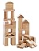Eichhorn 2866 - 50 Holzbausteine natur