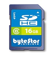 ByteStor 16GB SDHC Class 6 Memory Card