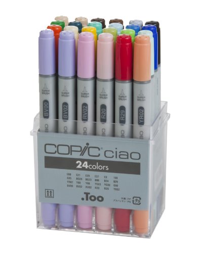 Copic Ciao Markers 24pc Basic Set