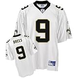 Reebok New Orleans Saints Drew Brees Replica White Jersey Extra Large