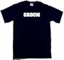 Groom Men's Tee Shirt in 12 colors Small thru 6XL