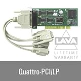 New-Four Port Serial RS232 Low Pro - QUATTROPCILP
