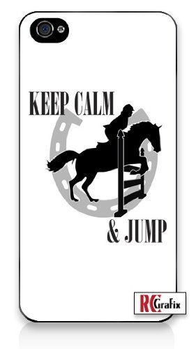 Premium Direct Print Jesus Infinity Fish Smokey Blue Chrome iphone 6 Quality Hard Snap On Case for iphone 6/Apple iphone 6 - AT&T Sprint Verizon - White Case PLUS Bonus RCGRafix The Best Iphone Business Productivity Apps Review Guide