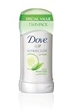Dove Ultimate go fresh Cool Essentials, Cucumber & Green Tea Anti-perspirant/Deodorant, 2.6 Ounce (Pack of 2)