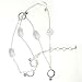 Belly Dance Jewelry Chains Sterling Silver from India Max Length 40 inches (b236)