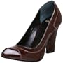 Bronx Women's Allegra Abrasivatto Pump,Castagno,37 EU (US Women's 7 M)