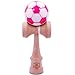 Kaleb USA White & Pink Soccer Ball Kendama and Extra String