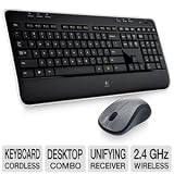Logitech Wireless Combo Mk520 With Keyboard and Laser Mouse (920-002553)