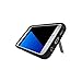 Seidio Surface with Metal Kickstand Case with Holster for Samsung Galaxy S7 [Slim Case] -Non-Retail Packaging - Black/Black