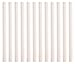 Xeno Refill Erasers for Tri-II Click Eraser, Contains 12 Eraser Refills (6 Pack of 2)