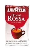 Lavazza Qualita Rossa, Caffe Ground Espresso, 8.8-Ounce Brick