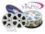 Vis.Pro DVD+R 8X 120-Minute/4.7GB Movie Reels Design, Compatible Part Numbers: A-DVDRMRD