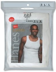 Mens Hanes 3 Pack Classics A-Shirt Undershirts - 7990
