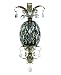 Savoy House 9-702-1-RG Choctaw Rust Masterpiece Single Light Pineapple Wall Washer / ...