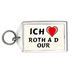 Ich liebe Roth a d Our Schl�sselhalter
