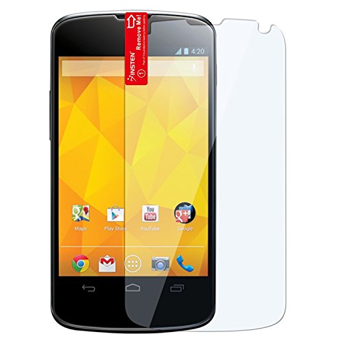 BW LCD Screen Film Guard Screen Protector for T-Mobile LG Nexus 4 E960 x3 -Clear