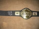 ROWDY RODDY PIPER AUTOGRAPHED SIGNED WWE CHAMPIONSHIP BELT (WRESTLING)