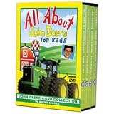 "All About John Deere For Kids" 4-Piece Box Set , Live Action DVD 40 minutes each