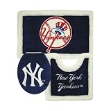 New York Yankees 3 Piece Bath Rug Set