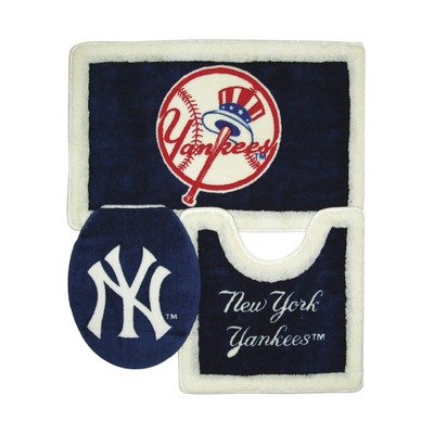 New York Yankees 3 Piece Bath Rugs