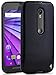 Moto G (3rd Gen) Case, LK Ultra [Slim Thin] TPU Gel Rubber Soft Skin Silicone Protective Case Cover for Motorola Moto G 3rd Generation 2015 (Black)