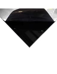 BISS: Online Metal Supply Black / Black Painted Aluminum Sheet .040" x 12" x 12" - Online Metal Supply