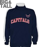 Washington Capitals Big & Tall Full-Zip Track Jacket
